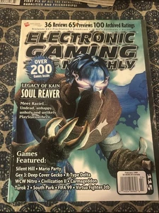 Electronic Gaming Monthly EGM 115 Feb 1999 Legacy Of Kain Soul Reaver - Picture 1 of 5