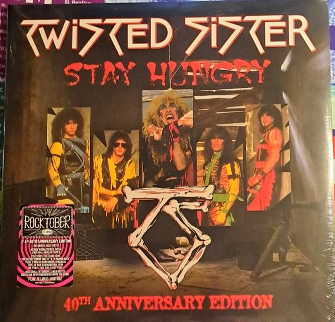 Twisted Sister- Stay Hungry Limited Edition 2LP Red Vinyl  NEW & SEALED - Image 1 of 3