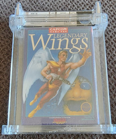 Legendary Wings NES New Sealed Graded 9.4 A+ by WATA