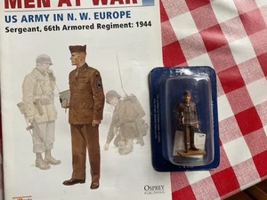 del prado men at war World War II Sergeant USA 2nd Armour 66th Armoured Division - Picture 1 of 16