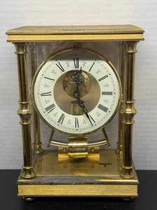 Vintage W. German Baldwin Pendulum Clock Kieninger Obergfell 0 Jewels Parts Only - Picture 1 of 13