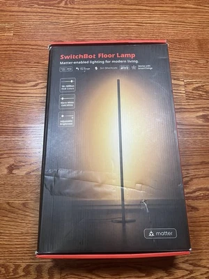 Smart RGBICWW App-Controlled Floor Lamp with Matter, Warm & Cool White, Alexa... - Image 1 of 2