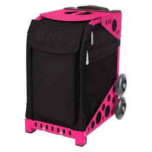 Zuca Sport Frame Flashing Neon Pink Wheels with Stealth Sport Insert Bag Bundle - Picture 1 of 4