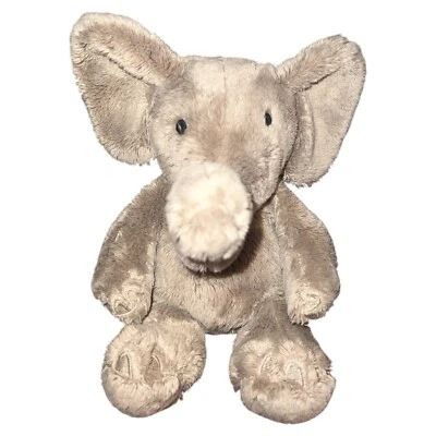 Baby Gap Elephant Gray Brown Super Soft Stitched Eyes Plush Stuffed Toy Lovey - Image 1 of 4