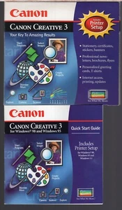 Canon Creative 3 - Dos Discos - Manual Incluido - Windows 85 y Windows 98 - Imagen 1 de 1