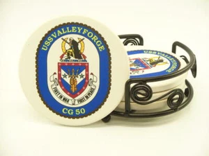 USS VALLEY FORGE CG 50 Untersetzer Military USN U S Navy - Bild 1 von 7