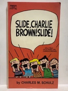 Slide Charlie Brown Slide Charles M Schulz � 1962 Comic Digest Book Paperback - Imagen 1 de 3