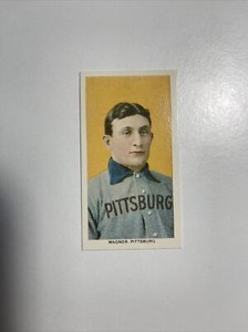 Honus wagner 1910 Tobacco card. Perfect condition. beautiful centering. Reprint