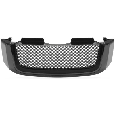 Para 02-09 07 GMC Envoy Malla Estilo Brillo Capó Delantero Parachoques Repuesto Foto 1 de 4