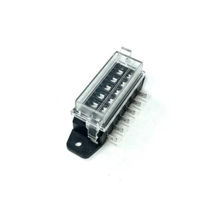 6 Way Blade Fuse Box Universal Fusebox Holder  - Marine Kit Car Boat MTA Brand - Picture 1 of 2
