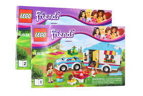 LEGO Friends 41034 Summer Caravan Instruction Manuals 1 and 2 ONLY