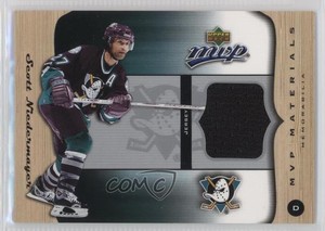 2005-06 Upper Deck MVP MVP Materials Scott Niedermayer #M-SN HOF