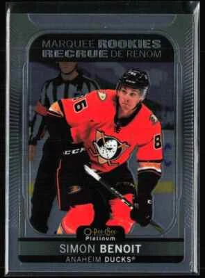 2021-22 O-Pee-Chee Platinum Simon Benoit Rookie #235 H10R4F - Image 1 of 2