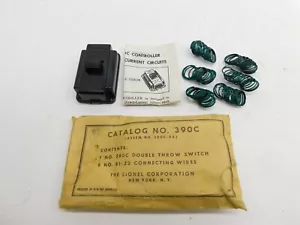 LIONEL No. 390C CONTROL SWITCH \ CONNECTING WIRES \ INSTRUCTIONS in ENVELOPE NOS - Picture 1 of 8