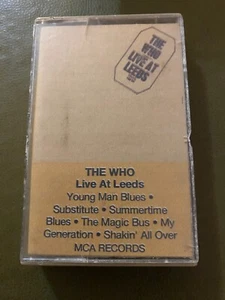 The Who * Live At Leeds * Kassette Tape * Sehr guter Zustand + * Fan Made Insert * Juwelenkoffer enthalten - Bild 1 von 6