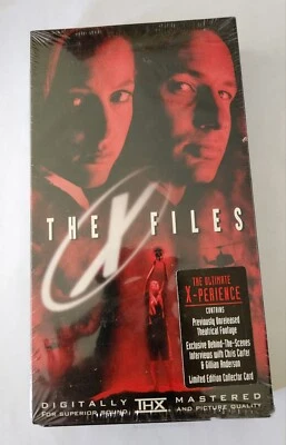 X-Files Fight The Future 1998 VHS Tape Ultimate Limited Edition THX  - Image 1 of 4