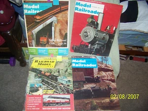 lot of [4} vintage 60's & 70's magazines  transportation/hobbie {model railroad} - Bild 1 von 1