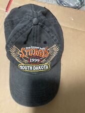 Sturgis South Dakota Motorcycle Biker 59th Annual Rally VINTAGE 1999 Cap Hat
