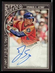 2015 Topps Gypsy Queen Autographs #GQA-GS George Springer - Picture 1 of 2