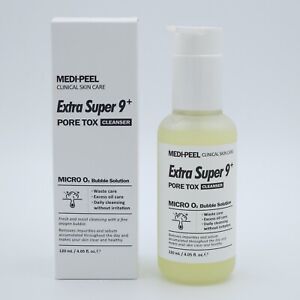 MEDI PEEL Extra Super 9 Plus Pore Tox Cleanser 120ml Bubble Cleansing K-Beauty