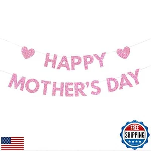 Happy Mother's Day Banner Set Decoration for Mother's Day Party Decorations B - Picture 1 of 5