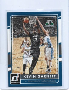 Kevin Garnett 2015-16 Panini Donruss Basketball #159-Minnesota Timberwolves - Picture 1 of 1