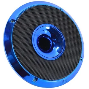 8" 200W RMS 4-Ohm Blue Compression Horn / Coaxial Speaker Audiopipe - Picture 1 of 9