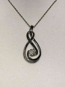 Kay Jewelers Black Diamond Sterling 