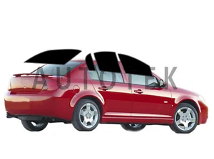 Película para ventana precortada en todos los lados cualquier tono de tinte para sedán Chevrolet Cobalt 2005-2010 - Imagen 1 de 11