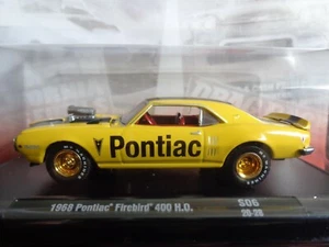 1968 PONTIAC FIREBIRD 400 HO CHASE CAR LTD ED 750 PEZZI M2 CASTLINE 1/64 NUOVO - Foto 1 di 10