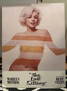 Marilyn Monroe "The Last Sitting" Bert Stern Poster 28”x22” vintage mounted card - Picture 1 of 10