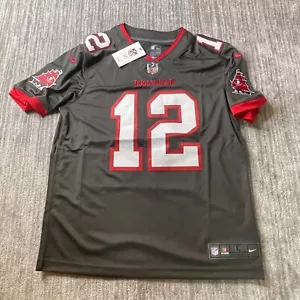 Nike Tampa Bay Buccaneers Jersey Tom Brady Mens L Gray Vapor Limited Stitched - Picture 1 of 12