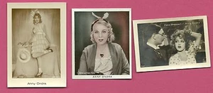 Anny Ondra Fab Card Collection C actriz de cine checa con Felix Bressart - Imagen 1 de 1