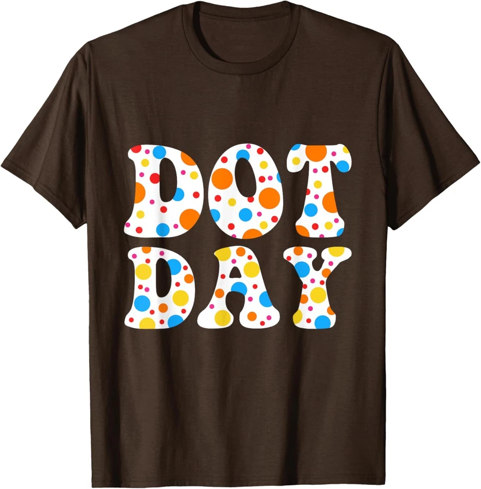 Linda camiseta unisex retro a lunares para profesores del Día Internacional del Lunto Foto 1 de 1