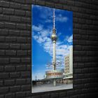 Wandbilder Glasbilder XXL 70x140 Alexanderplatz Berlin Stadt architektur 
