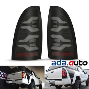 For 05-15 Toyota Tacoma LUXX-Series LED Tail Lights Repalcement Black - Picture 1 of 8