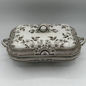 Antike Foley A F & Co BEDECKTE GEMÜSE braune ästhetische Staffordshire Krone #20 - Bild 1 von 12