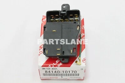 Interruptor atenuador de faros genuino OEM 84140-10170 Toyota Tercel Paseo Foto 1 de 3
