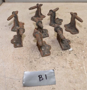 8 Victorian hinge On Blind lift off shutter hardware collectible parts lot B1 - Picture 1 of 7