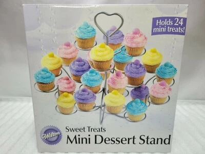 Mini soporte de postre Wilton Sweet Treats para 24 nuevo en caja original  Foto 1 de 4