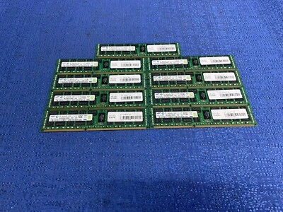 Lot of 9 Samsung 8GB @Rx4 PC3L-12800R-11-11-E2-P2 M393B1K70DH0-YK0 (72GB Total) - Image 1 of 4