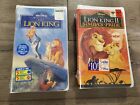 VTG DISNEY'S THE LION KING & LION KING II VHS #2977 & #8804 SEALED