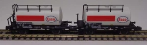 Hobbytrain N H24832 2er Set Kesselwagen "Esso" DB Ep.IV Neu & OVP - Picture 1 of 12