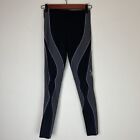 CW-X Womens Stabilyx Joint Support Compression Tights Pants Black Gray S $100