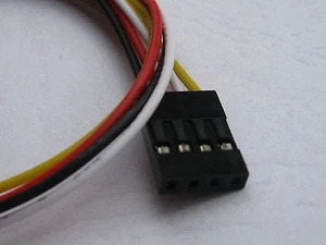 50 pcs Jumper wire Female to Female Pitch 2.54mm 4 Pin 26AWG 4 Color 11.9in 30cm - Picture 1 of 1
