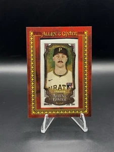 2024 Topps Allen & Ginter Paul Skenes Mini Framed Cloth Silk /10 SSP Pirates - Bild 1 von 3