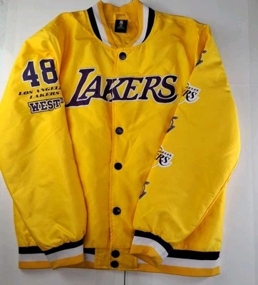 Bombardero Los Angeles Lakers Estilo Vintage Años 90 - Talla Mediana Ver Descripción  Foto 1 de 4