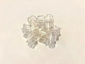 LEGO® - NUOVO - 10 Pezzi Pietra Tonda 2x2 Trasparente Trasparente #3941 - Foto 1 di 1