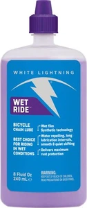 White Lightning Wet Ride Bike Chain Lube - 8oz, Drip - Picture 1 of 1