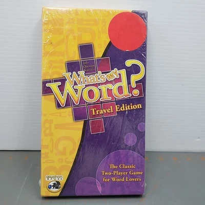 What's My Word? Game Travel Edition Gryphon Games Sealed New - Image 1 of 4